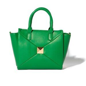Kayla + Ava Green Satchel Handbag